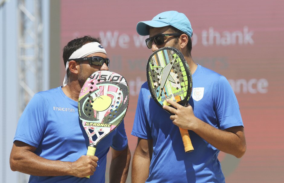 Beach Tennis Aνδρών: Ρεσιτάλ από Ιταλούς, Γάλλους και Πορτογάλους