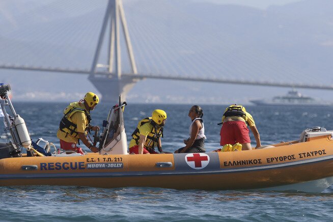 The OC of the II Mediterranean Beach Games thanks EKAV and the Hellenic Red Cross