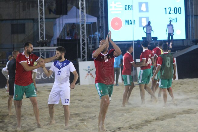 Morocco hold on, in medal hunt