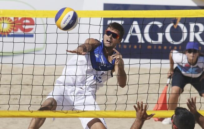 Men's Βeach Volleyball: This Evening's Quarterfinals Pairs Decided