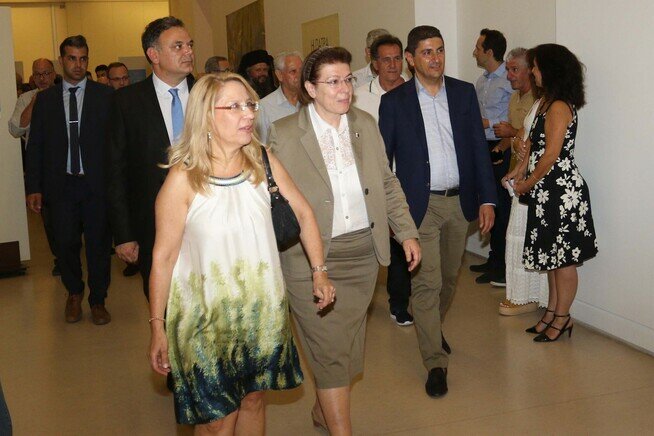 MInister of Culture Inaugurates "Patras of the Mediterranean" Exhibition