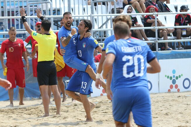 Beach Soccer: The Italian "Mare Νostrum"