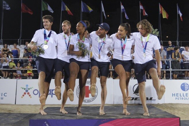 Beach Volleyball: C' est bon, le syrtaki!